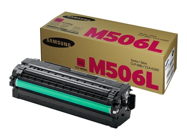 Samsung CLT-M506L High Yield Original Toner Cartridge (SU305A) - Magenta - Image 4