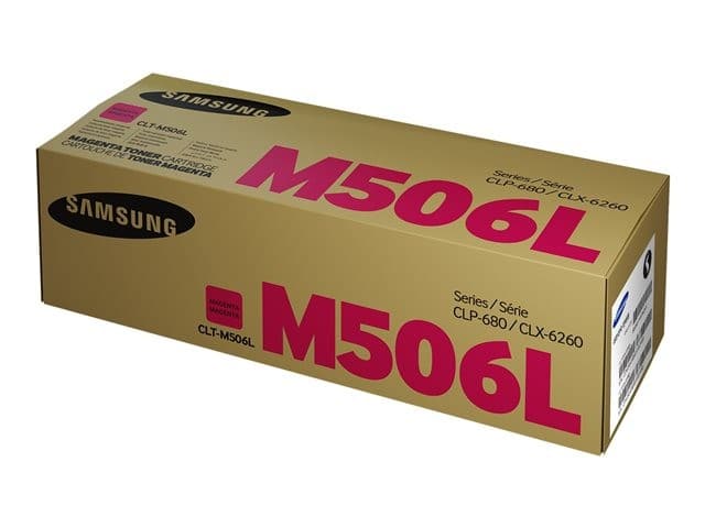 Samsung CLT-M506L High Yield Original Toner Cartridge (SU305A) - Magenta - Image 5