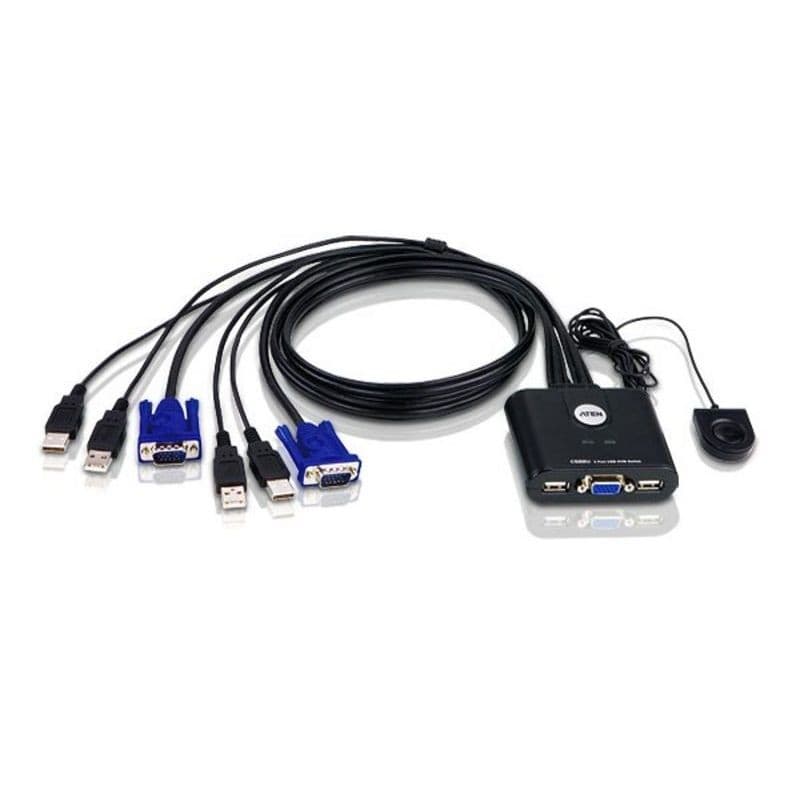 ATEN CS22U - KVM switch - 2 ports - Image 1