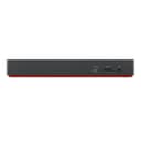 Lenovo ThinkPad Thunderbolt 4 Wired WorkStation Port Replicator Dock HDMI DP Black thumbnail 8