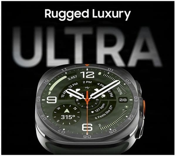 Samsung Galaxy Watch Ultra 2 LTE Smartwatch 47mm - Titanium Grey - Image 2