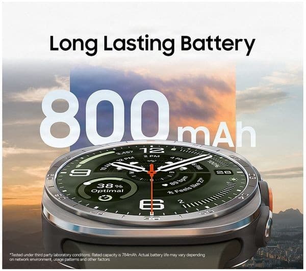 Samsung Galaxy Watch Ultra 2 LTE Smartwatch 47mm - Titanium Grey - Image 3