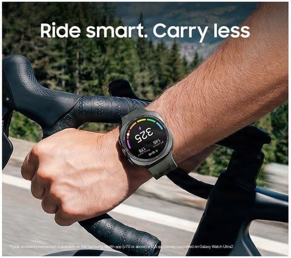 Samsung Galaxy Watch Ultra 2 LTE Smartwatch 47mm - Titanium Grey - Image 8