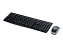 Logitech MK270 Wireless Keyboard and Mouse Combo - Italian Layout, Black thumbnail 2