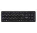 LOGIK LSLFSKB24 Silent Wireless Keyboard - Black thumbnail 1