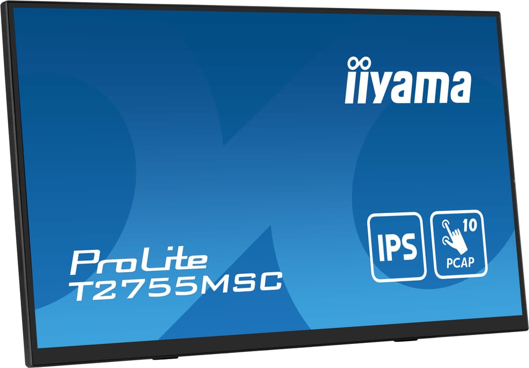 iiyama ProLite T2755MSC-B1 computer monitor 68.6 cm (27") 1920 x 1080 pixels Full HD LED Touchscreen Tabletop Black - Image 3