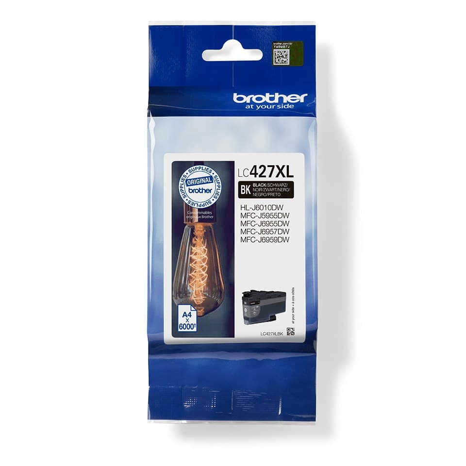 Brother LC-427XLBK ink cartridge 1 pc(s) Original High (XL) Yield Black - Image 1