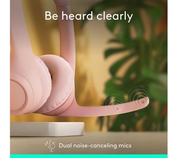 Logitech Zone 300 Wireless Headset - Rose - Image 2
