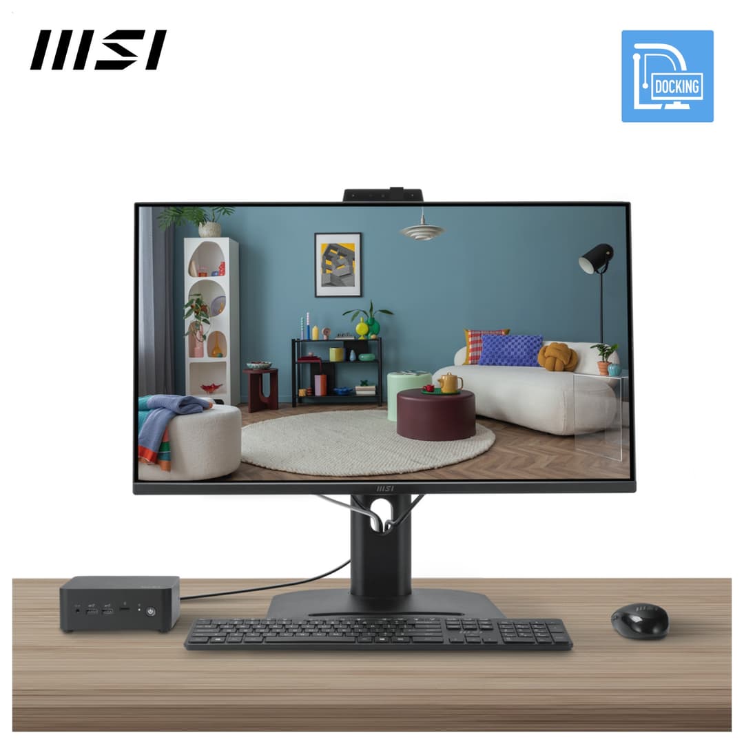 MSI PRO MP275QPDG 27" IPS QHD 100Hz USB-C Height Adjustable Monitor with Speakers - Image 3