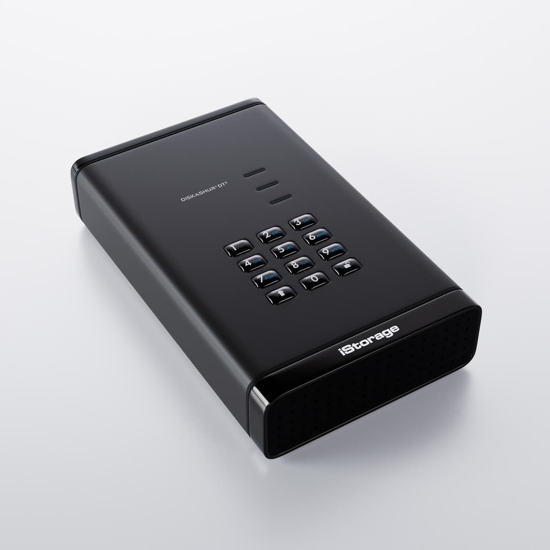 iStorage diskAshur DT³ HDD 30TB | Secure Portable Desktop Drive |FIPS 140-3 Level 3 pending| AES-XTS 256-bit Hardware Encryption | Common Criteria EAL5+ (Hardware Certified) | PIN protected | OS & Platform Independent |GDPR, TAA Compliant|Brute force hack - Image 3