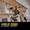 DEWALT DCK2050H2T 18V XR Brushless Combi Drill & Impact Driver Kit 2x 5.0Ah Black thumbnail 4