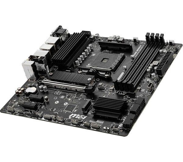 MSI B550M PRO-VDH AMD B550 Micro ATX AM4 DDR4 Motherboard - Black - Image 3
