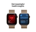 Apple Watch Series 11 GPS + Cellular 42mm Gold Titanium Case with Gold Milanese Loop thumbnail 5