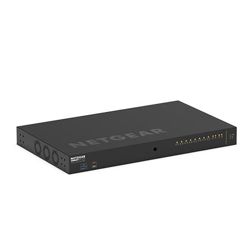 NETGEAR GSM4212UX Managed L2/L3 Gigabit Ethernet (10/100/1000) Power over Ethernet (PoE) 1U Black - Image 3