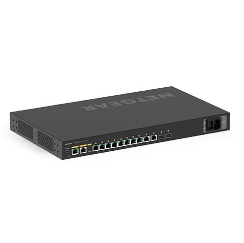 NETGEAR GSM4212UX Managed L2/L3 Gigabit Ethernet (10/100/1000) Power over Ethernet (PoE) 1U Black - Image 4
