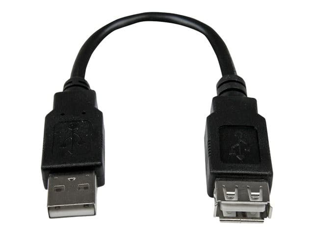 StarTech USB 2.0 Extension Cable Black - Image 2