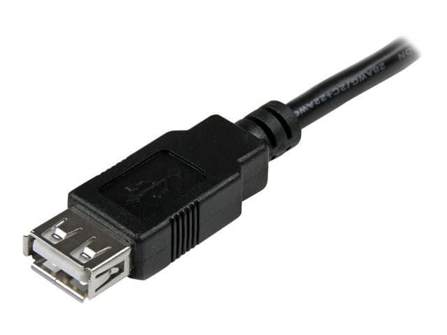 StarTech USB 2.0 Extension Cable Black - Image 3