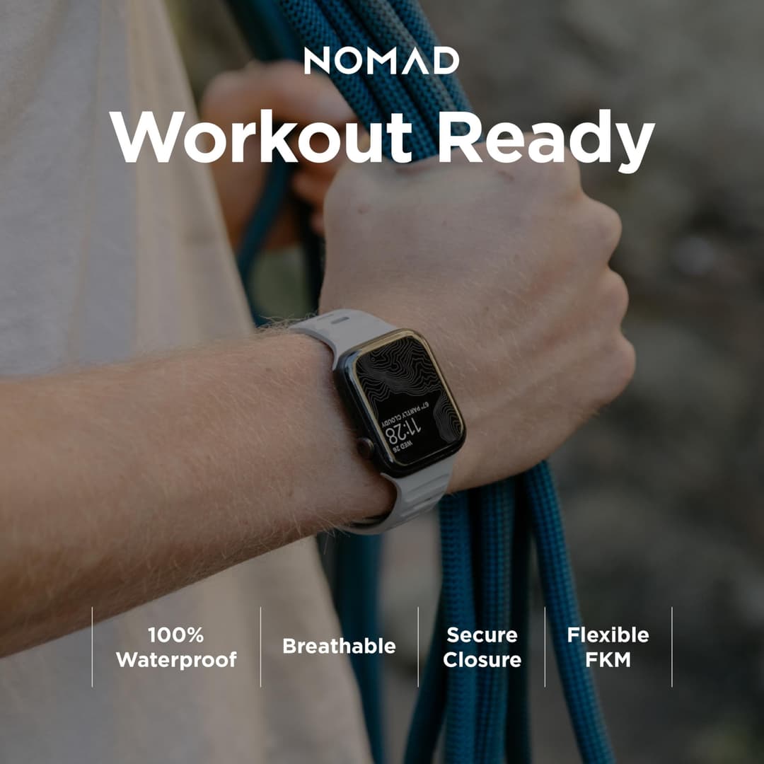 NOMAD Sport Band Watch Strap - Lunar Gray - Image 7