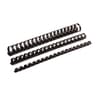 Fellowes A4 19mm Plastic Binding Combs for Comb Binding Machine Binds 121 to 150 Pages - Black  Pack of 100