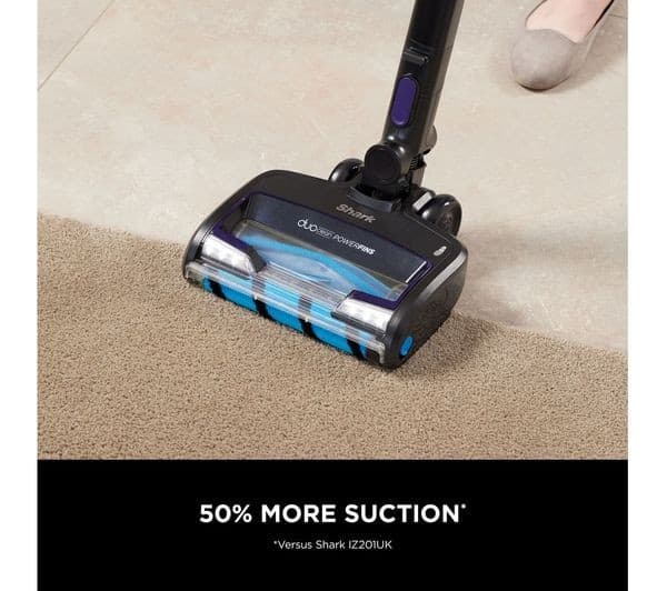 Shark IZ300 Anti Hair Wrap Cordless Stick Vacuum Cleaner with Pet Tool - Purple - Image 4