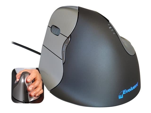 Evoluent VerticalMouse 4 Left Grey