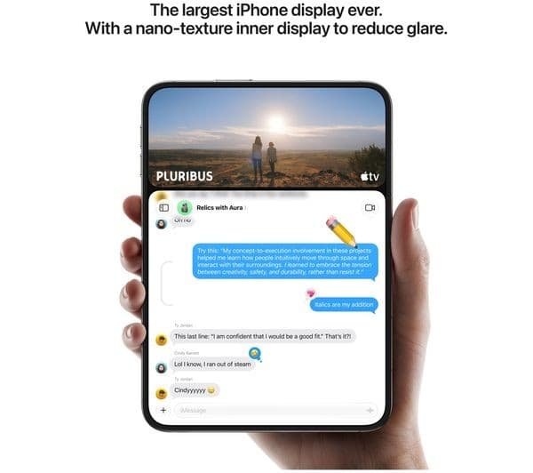 Apple iPhone Duo 1TB Foldable Smartphone - Star White - Image 3