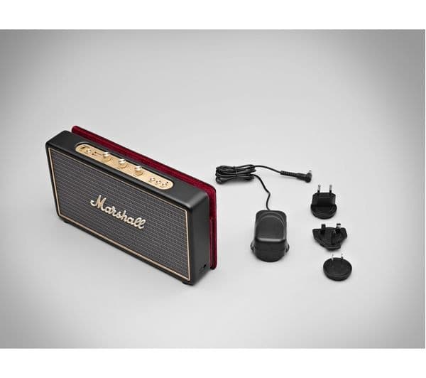 MARSHALL Stockwell Portable Bluetooth Wireless Speaker with Flip Cover - Black - Image 10