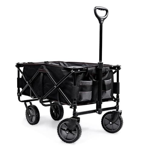 Black+Decker BDCWBK01-XJ Folding garden cart, Black - Image 2