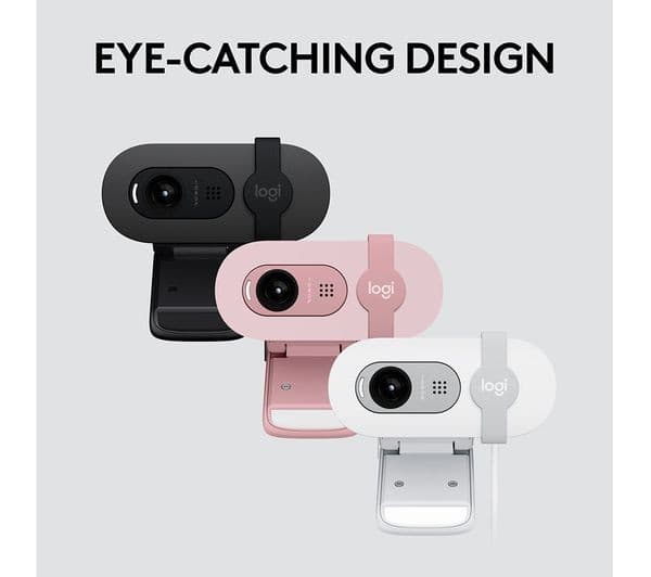 Logitech Brio 100 Full HD 1080p Webcam - Rose - Image 8