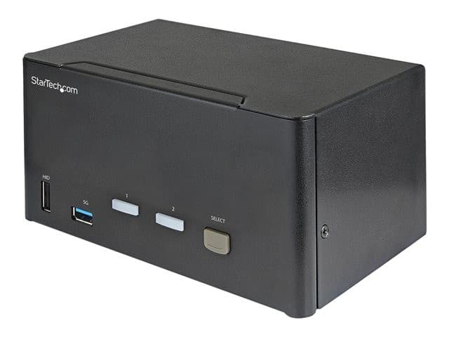 StarTech 2 Port DisplayPort KVM Switch Black