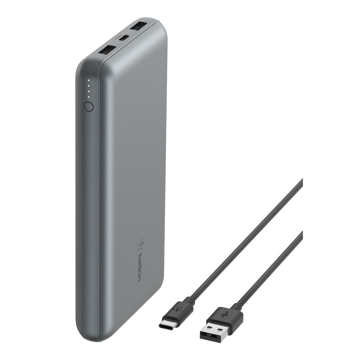 Belkin 15W 20000mAh Portable Power Bank - Space Grey