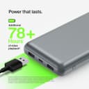 Belkin 15W 20000mAh Portable Power Bank - Space Grey thumbnail 5