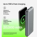 Belkin 15W 20000mAh Portable Power Bank - Space Grey thumbnail 6