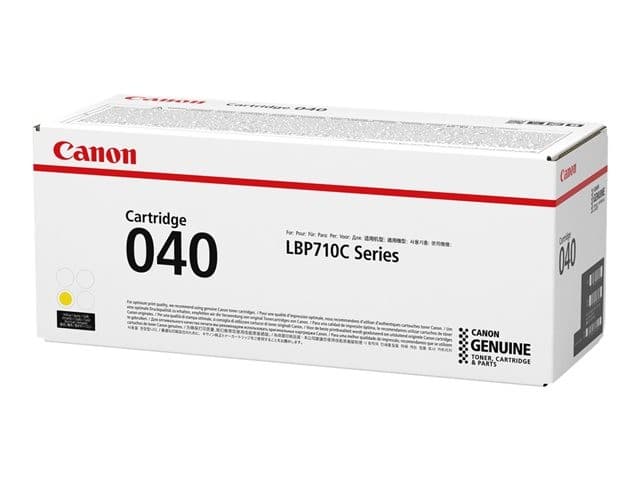 Canon 040 - yellow - original - toner cartridge - Image 1