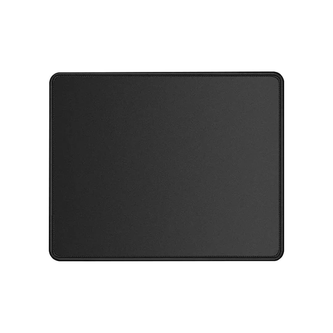 Q-Connect Mouse Pad/32x27cm/Black-Red/Rubber base desk mat/Non slip/Gaming mouse pad/Home, Office - Image 1