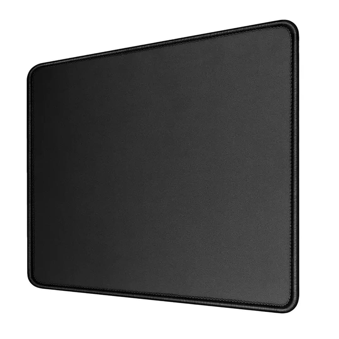 Q-Connect Mouse Pad/32x27cm/Black-Red/Rubber base desk mat/Non slip/Gaming mouse pad/Home, Office - Image 4