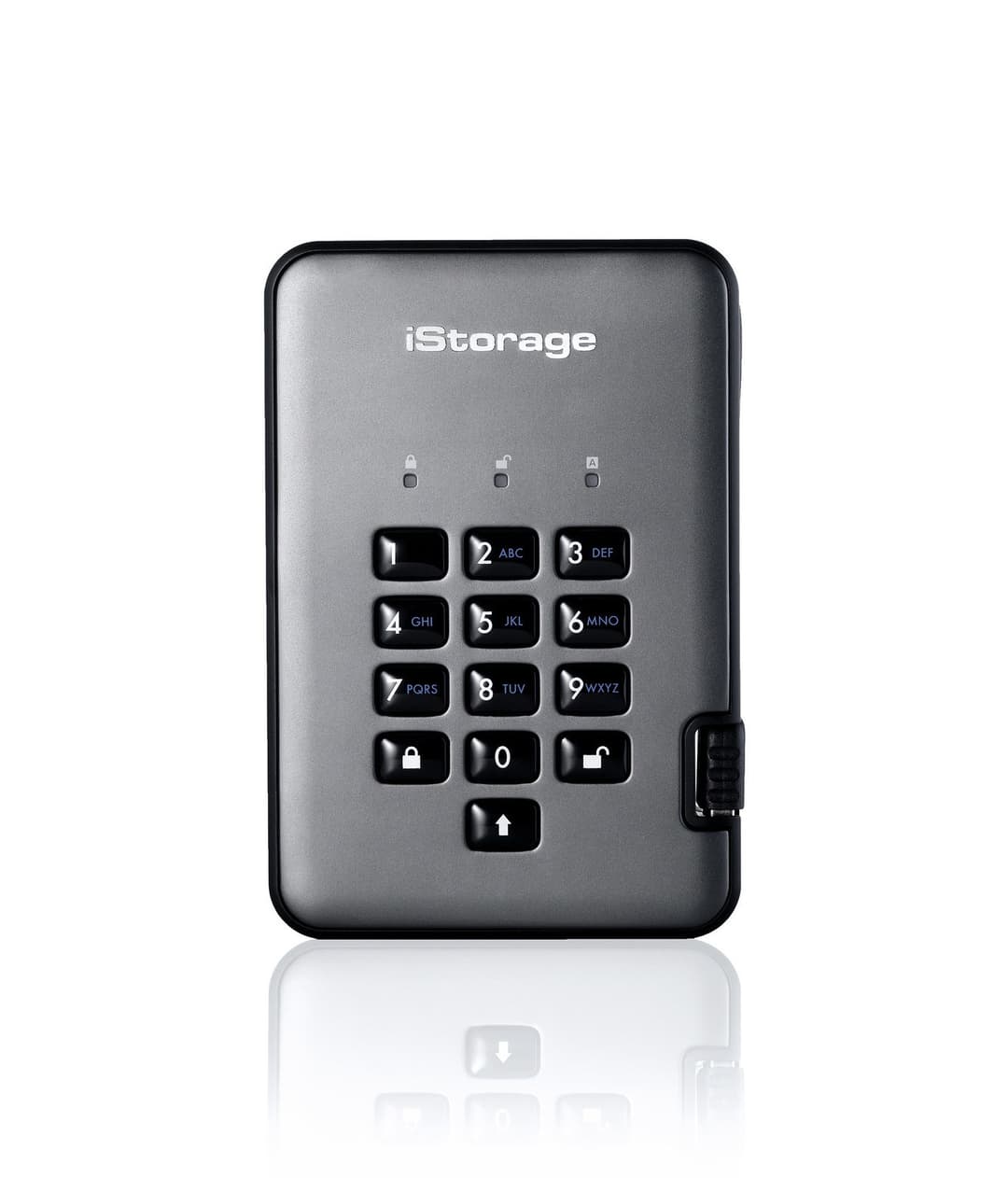 iStorage diskAshur PRO² SSD 512GB Secure Portable Solid State Drive - USB 3.2 Gen 1, AES-XTS 256-bit Hardware Encryption, PIN Authenticated - FIPS 140-2 Level 2, NCSC CPA, NLNCSA BSPA & NATO Restricted Certified - Image 1