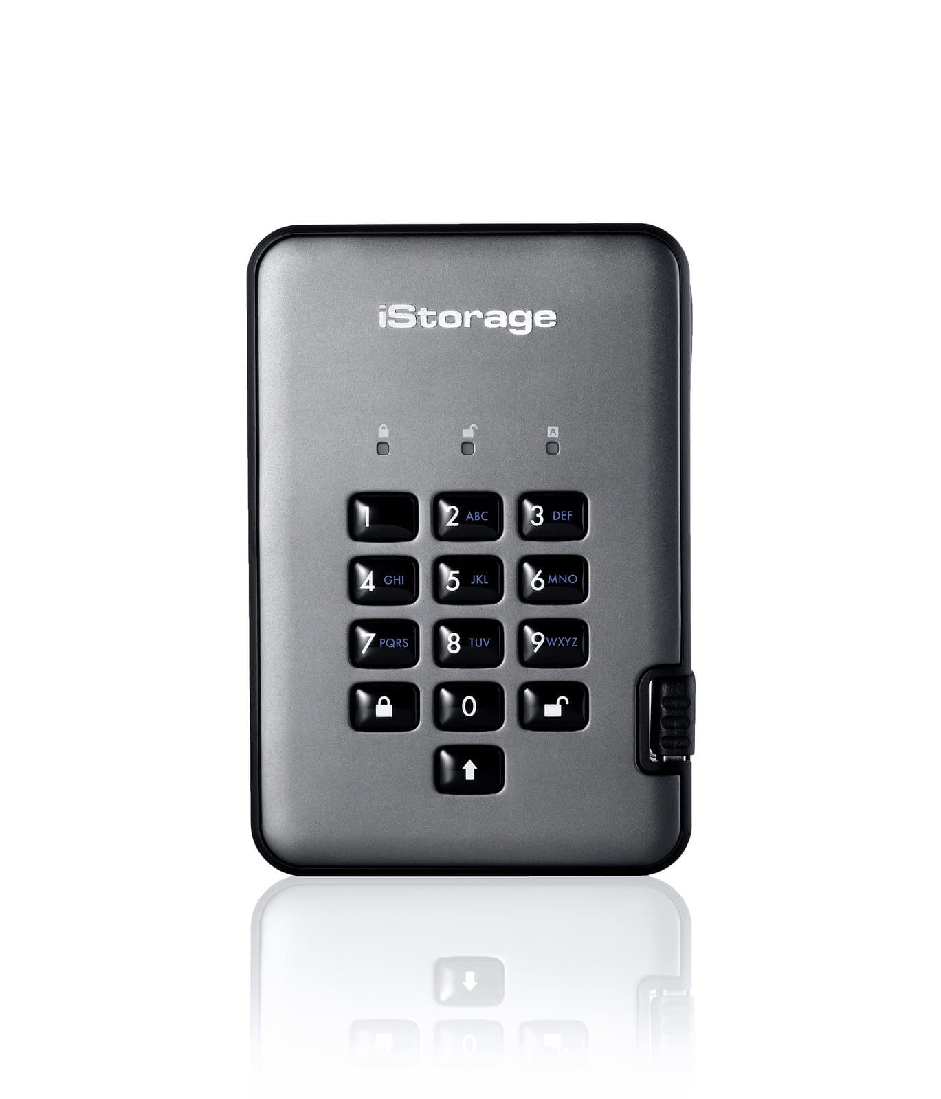 iStorage diskAshur PRO² SSD 512GB Secure Portable Solid State Drive - USB 3.2 Gen 1, AES-XTS 256-bit Hardware Encryption, PIN Authenticated - FIPS 140-2 Level 2, NCSC CPA, NLNCSA BSPA & NATO Restricted Certified