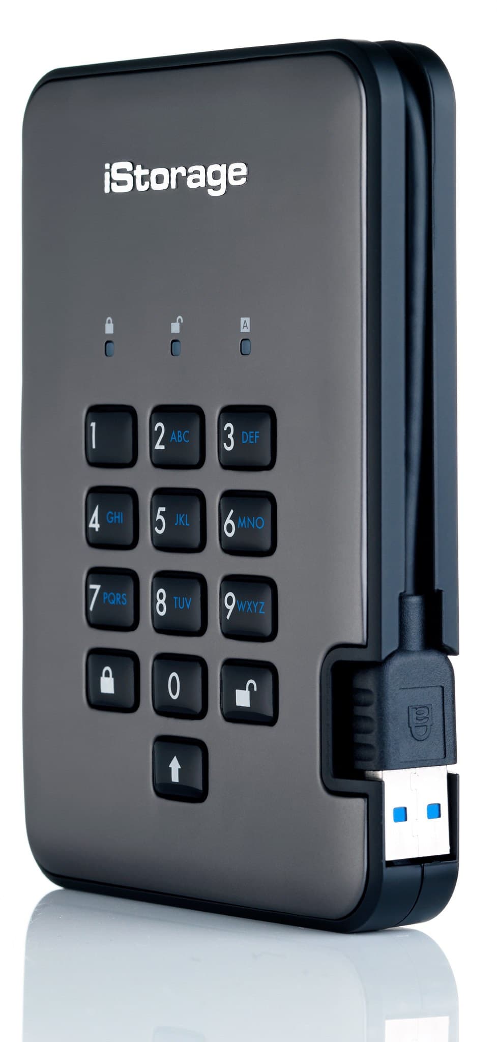 iStorage diskAshur PRO² SSD 512GB Secure Portable Solid State Drive - USB 3.2 Gen 1, AES-XTS 256-bit Hardware Encryption, PIN Authenticated - FIPS 140-2 Level 2, NCSC CPA, NLNCSA BSPA & NATO Restricted Certified - Image 4