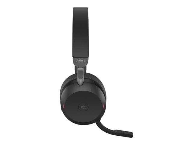 Jabra Evolve2 75 USB-C MS Teams Stereo Headset - Black - Image 4