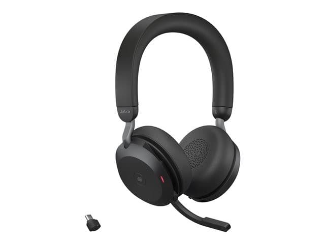 Jabra Evolve2 75 USB-C MS Teams Stereo Headset - Black - Image 5