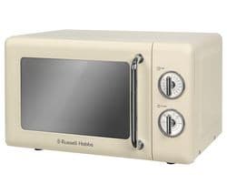 RUSSELL HOBBS RHRETMM705C Solo Microwave - Cream - Image 1