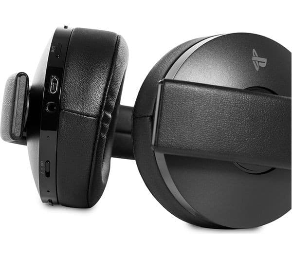 SONY PS4 Gold Wireless 7.1 Gaming Headset - Black - Image 6