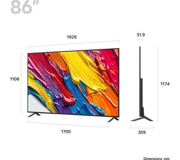 LG 86" QNED82 4K - Image 2