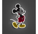 YELLOWPOP Disney Mickey Mouse LED Wall Lamp - Clear & White thumbnail 2