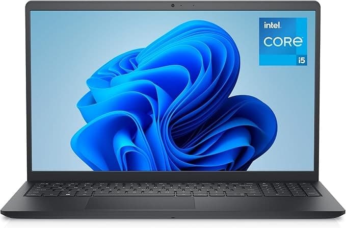 Dell 15 DC15250 Laptop 15.6" FHD 120Hz, Intel Core i5-1334U, 16GB RAM, 512GB SSD, Windows 11 Home, Carbon Black - Image 1