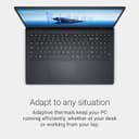 Dell 15 DC15250 Laptop 15.6" FHD 120Hz, Intel Core i5-1334U, 16GB RAM, 512GB SSD, Windows 11 Home, Carbon Black thumbnail 3