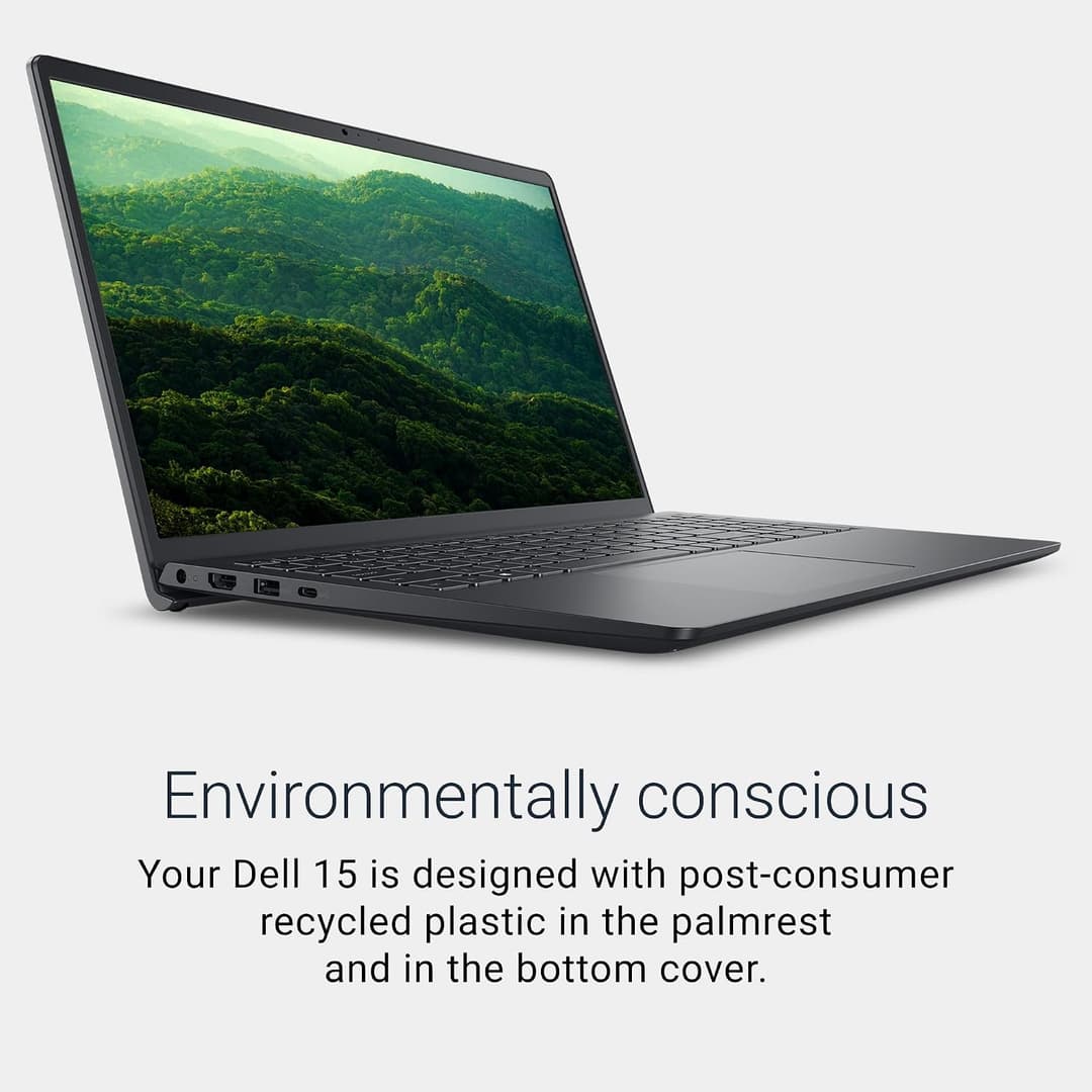 Dell 15 DC15250 Laptop 15.6" FHD 120Hz, Intel Core i5-1334U, 16GB RAM, 512GB SSD, Windows 11 Home, Carbon Black - Image 4