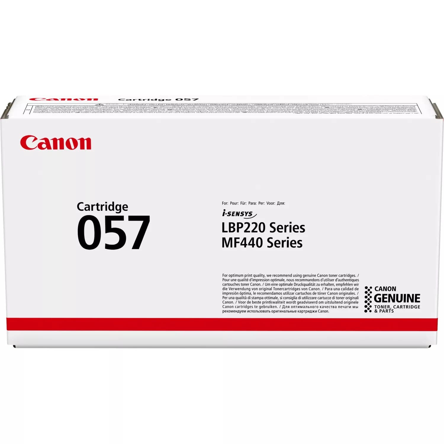Canon 057 Black Toner Cartridge (3009C002) - 3,100 Pages