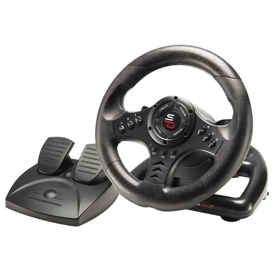 Subsonic Superdrive SV450 Steering Wheel for Switch 2, Switch, PS4 & Xbox